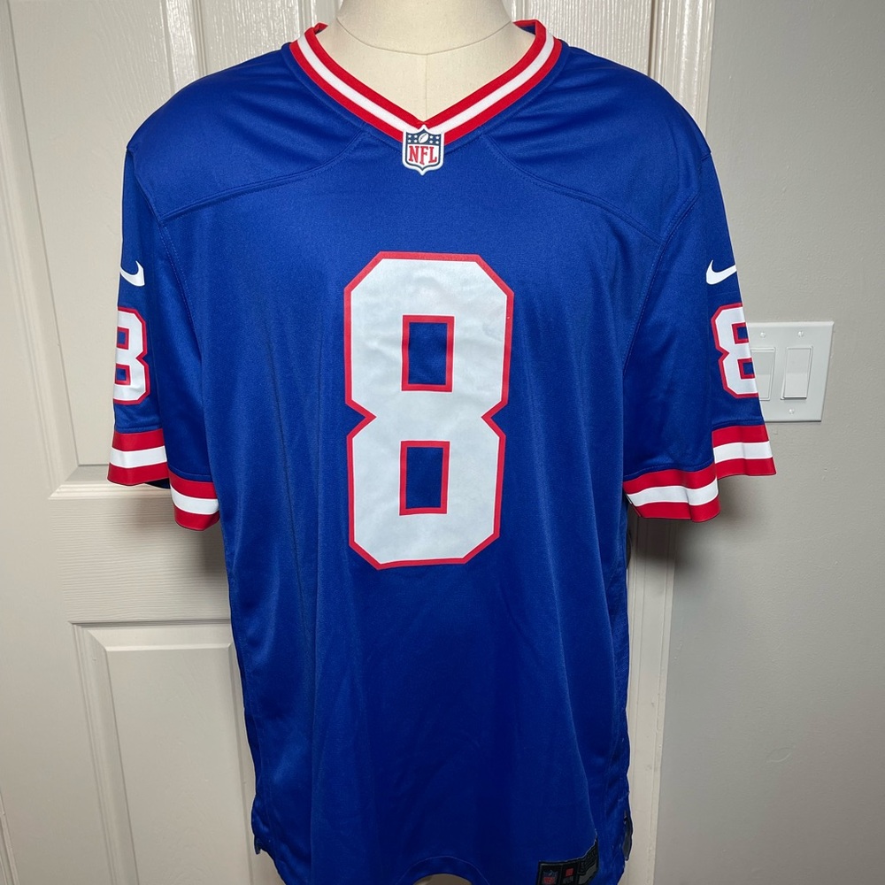 Nike NFL NY Giants Daniel Jones #8 Jersey